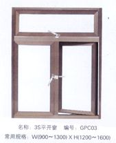 3s平开窗
